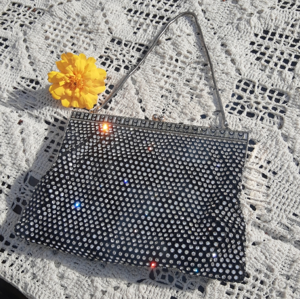 Sparkliest Austrian Rhinestone VTG Purse